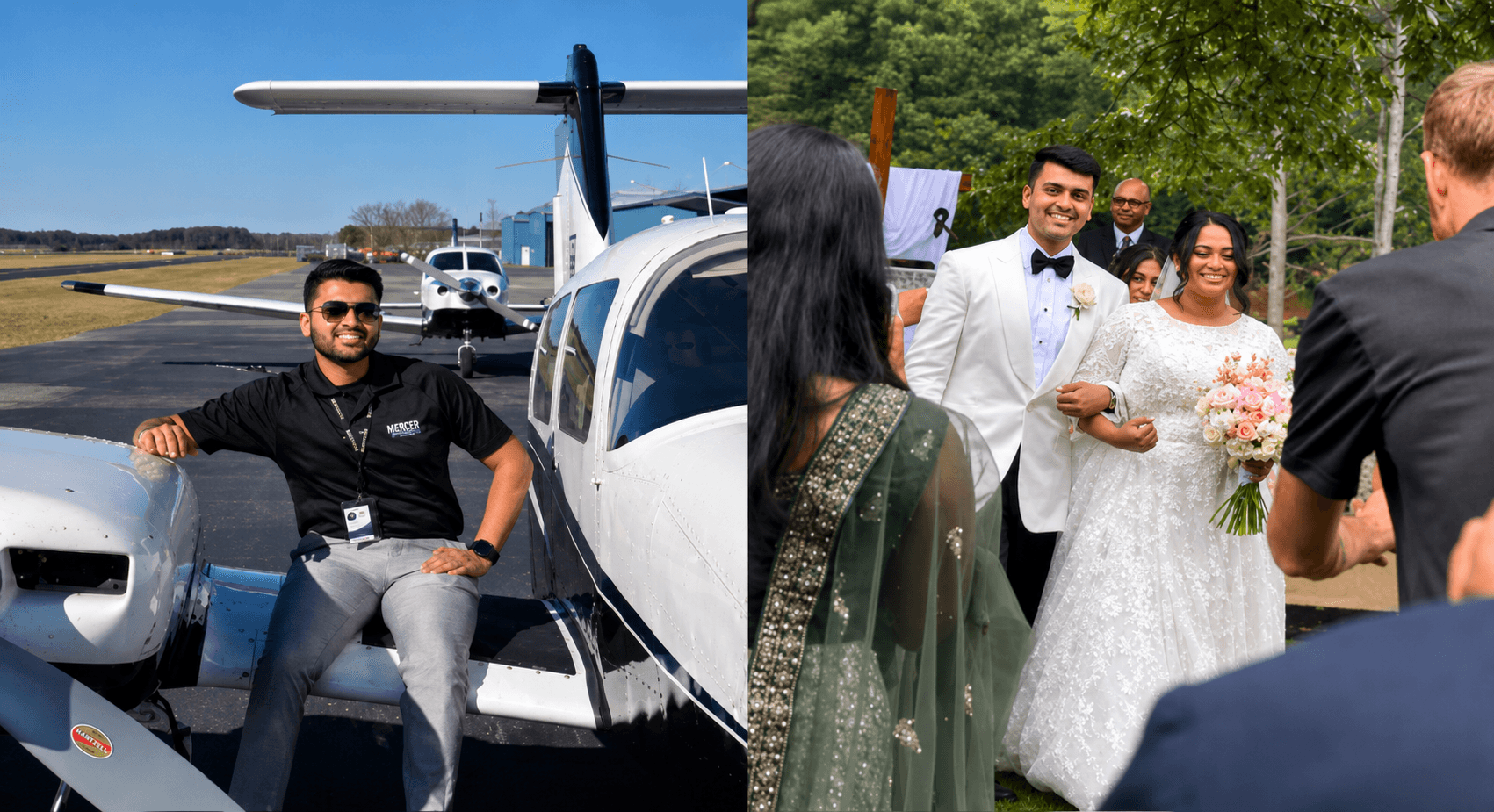 அமெரிக்காவில் திருமணமான சில மணி நேரத்தில் ஹெலிகாப்டர் விபத்தில் கேரள வம்சாவளி இளைஞர் பலி!