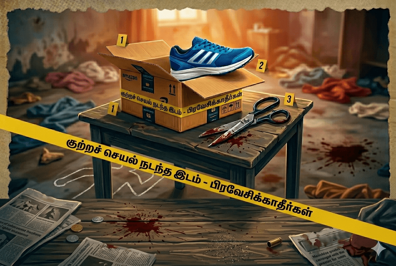 புது ஷூ அணிவதில் சண்டை: தம்பியை கத்தரிக்கோலால் குத்திக் கொன்ற 16 வயது அண்ணன்!