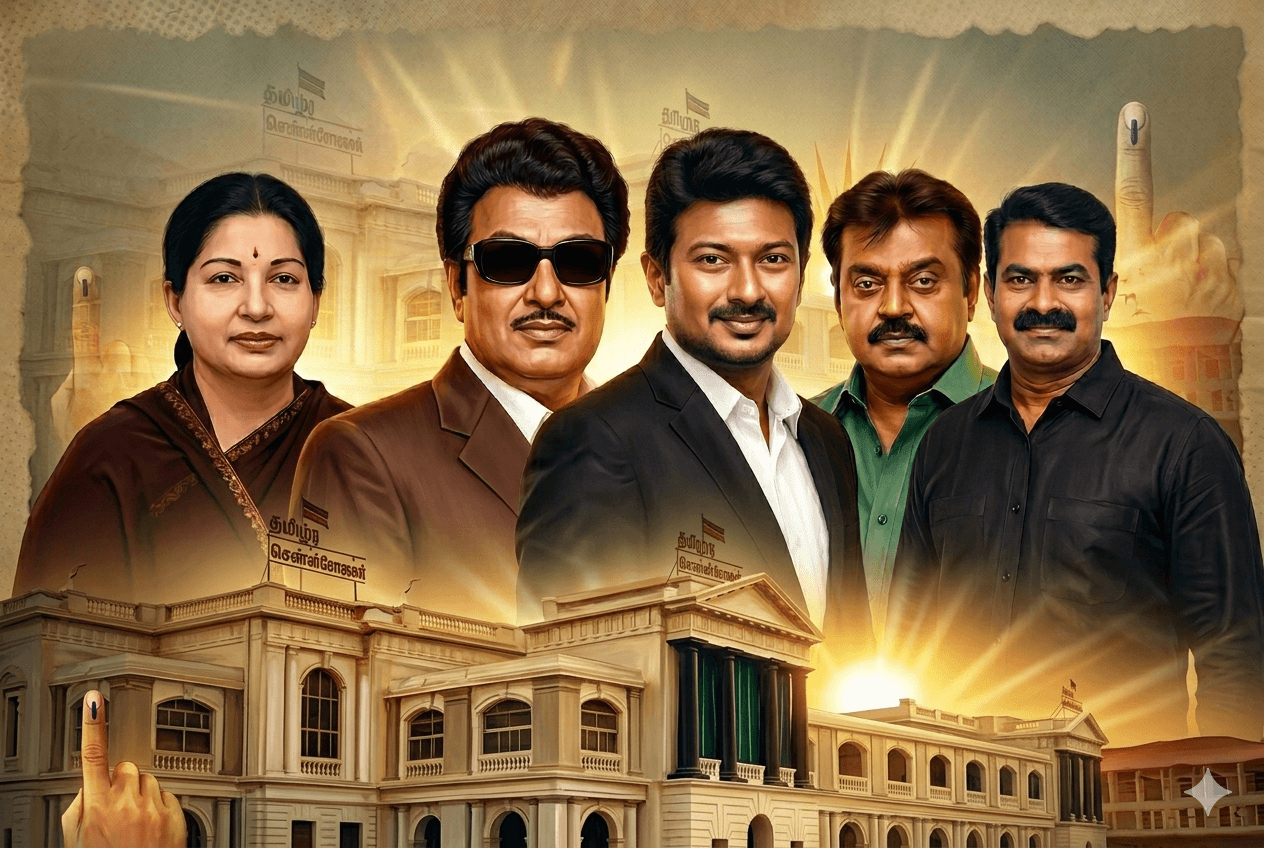 எம்.ஜி.ஆர் முதல் உதயநிதி வரை... திரையுலக ஜாம்பவான்களின் முதல் சட்டமன்ற தேர்தல் முடிவுகள்; முழு விவரங்கள் இதோ!