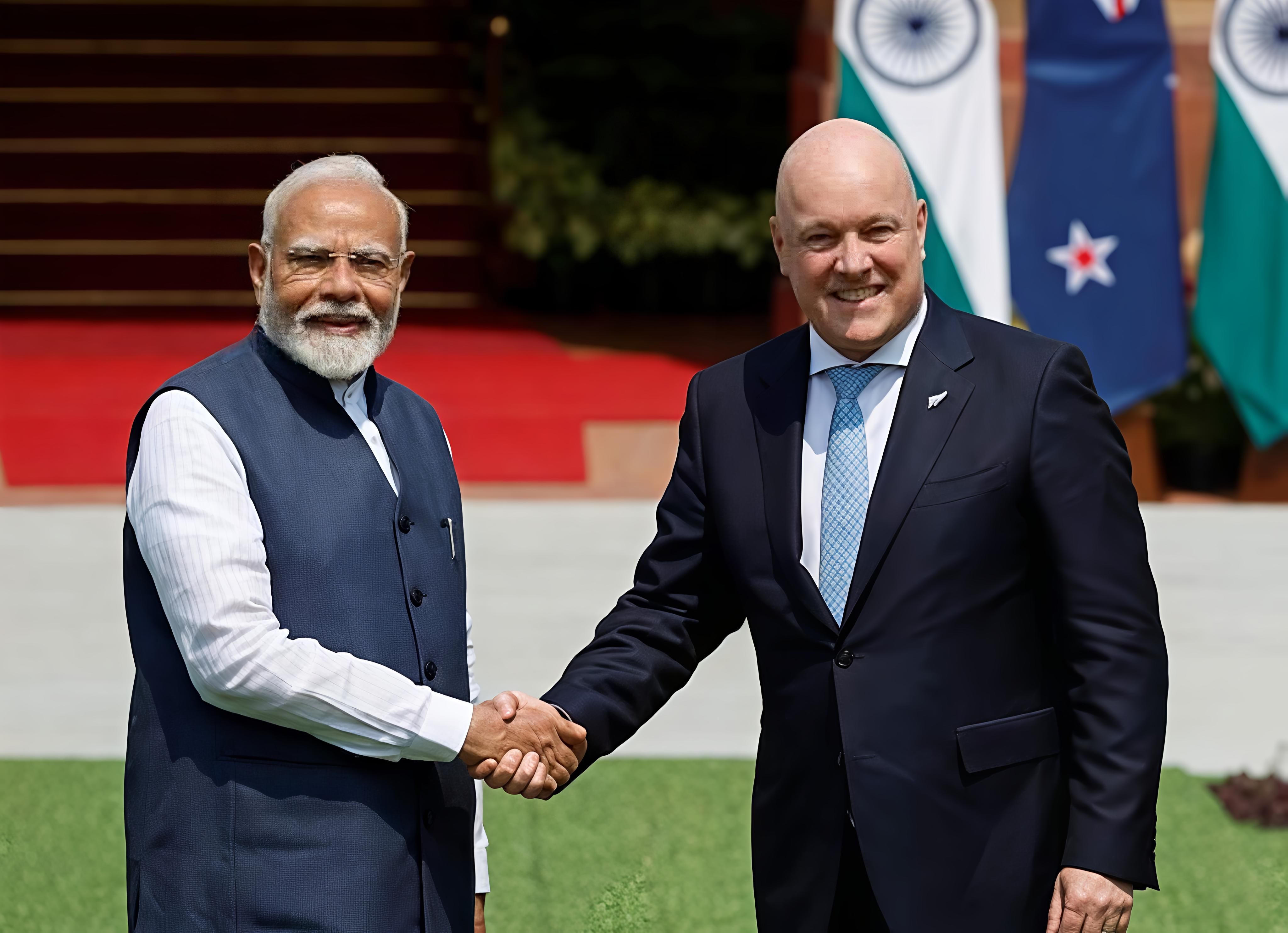 டெல்லியில் நாளை இந்தியா–நியூசிலாந்து வர்த்தக ஒப்பந்தம் கையெழுத்தாகிறது