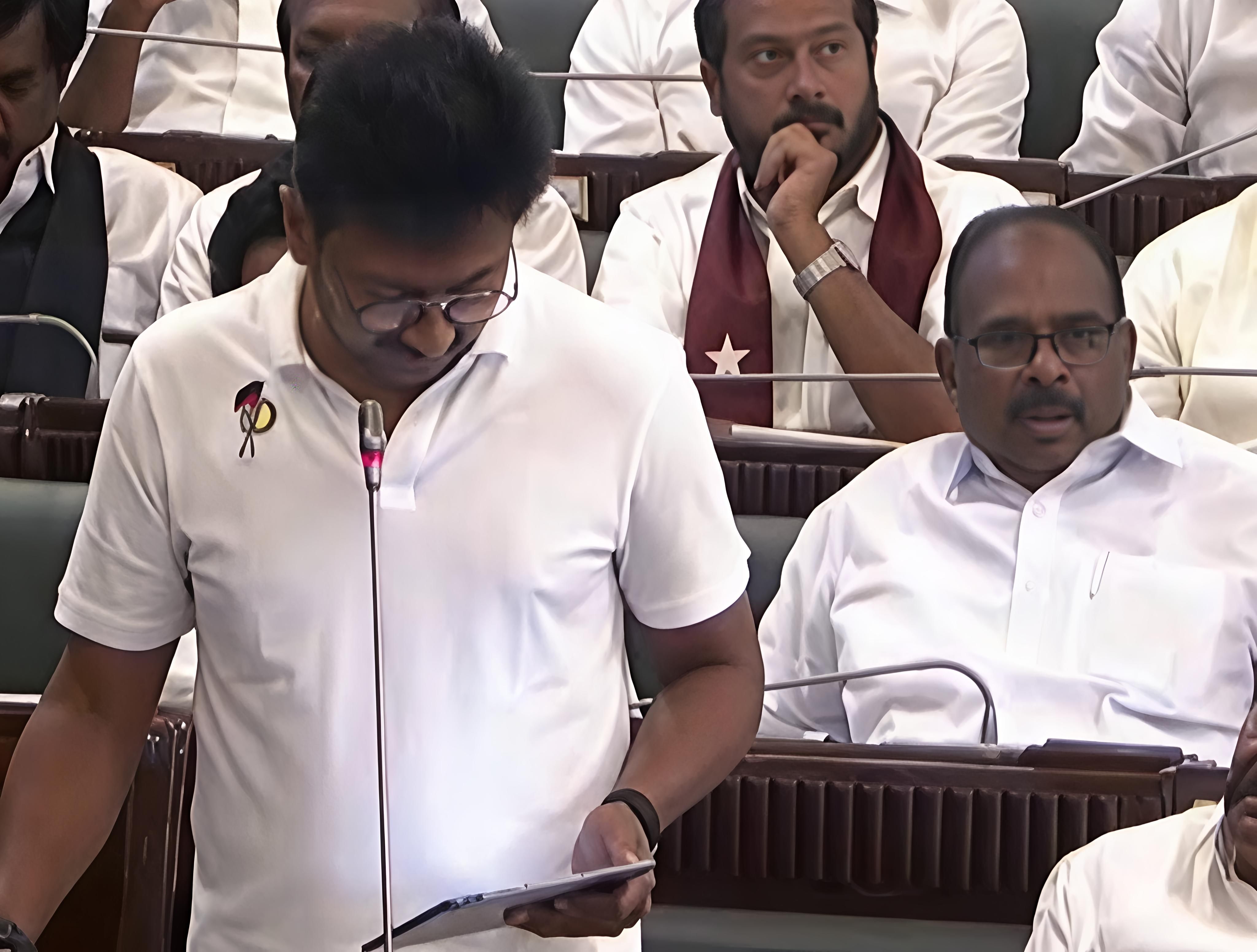 “எக்ஸ்சேஞ்ச் அரசியல் நடக்கிறது” – சட்டப்பேரவையில் உதயநிதி குற்றச்சாட்டு