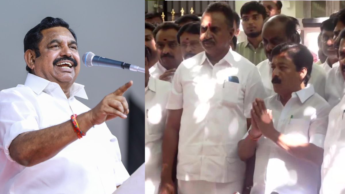AIADMK | இனி நமக்குள் பிரிவில்லை.. இணைந்த EPS - CVS அணி.. அதிமுகவில் கொண்டாட்டம்!