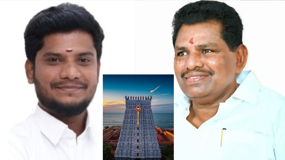 திருச்செந்தூர் கோயில் ஆய்வு.. அமைச்சர் ரமேஷின் சாதியை சொல்லி விமர்சித்த அனிதா ராதாகிருஷ்ணன்