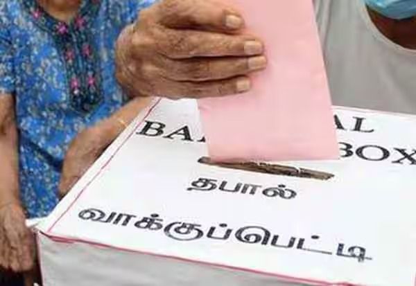 தமிழக சட்டப்பேரவைத் தேர்தல்: சென்னையில் 3 நாட்கள் தபால் வாக்குப்பதிவு