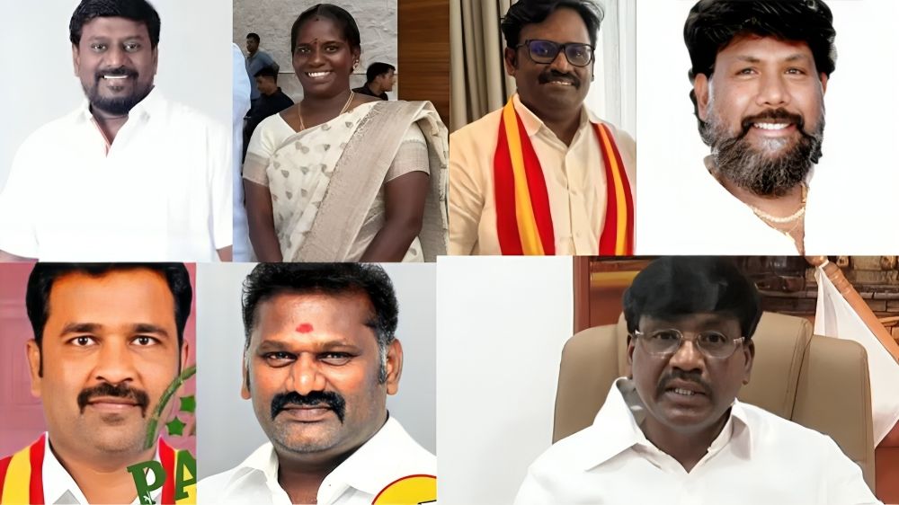 விஜய் அமைச்சரவையில் 7 பட்டியல் இன அமைச்சர்கள், 4 பெண் சிங்கங்களுடன் 23 பேர் அதிரடி பதவியேற்பு!