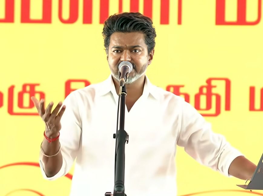 "நீங்க பேசிக்கிட்டே இருங்க... நாங்க செஞ்சிக்கிட்டே இருப்போம்!" - திருச்சியில் முதல்வர் விஜய் பேச்சு! 