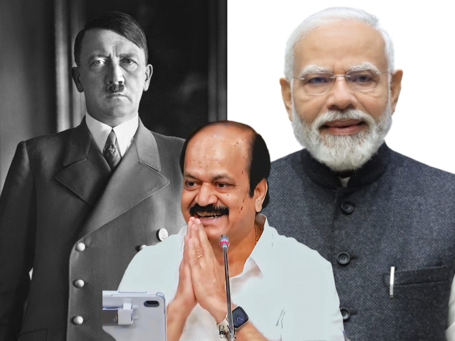  "மோடி அரசை ஹிட்லர் அரசு என்று சொல்லக் கூடாது!": சபாநாயகர் உத்தரவு - 'ஹிட்லர்' சொல் அவைக்குறிப்பில் இருந்து நீக்கம்!