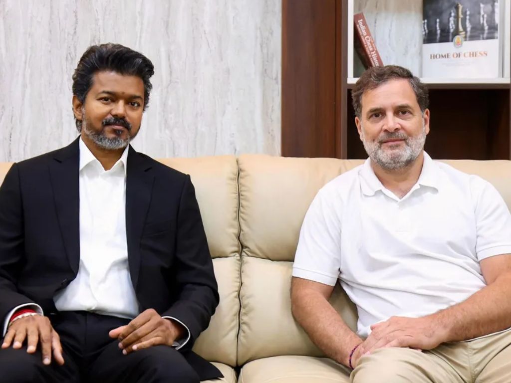 ராகுல் காந்தியின் சென்னை விசிட்... முதல்வர் விஜய்யை சந்திப்பாரா?