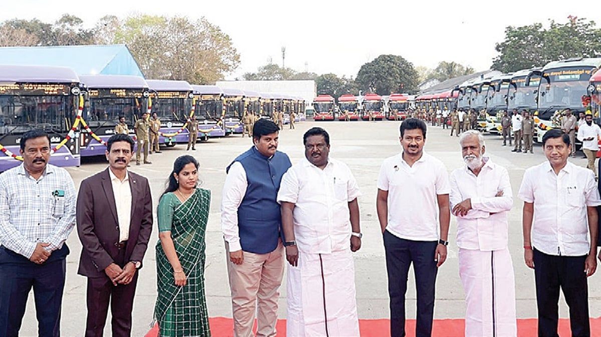 சென்னைக்கு 100 ஏசி பேருந்துகள்: திறந்து வைத்தார் துணை முதல்வர் உதயநிதி!