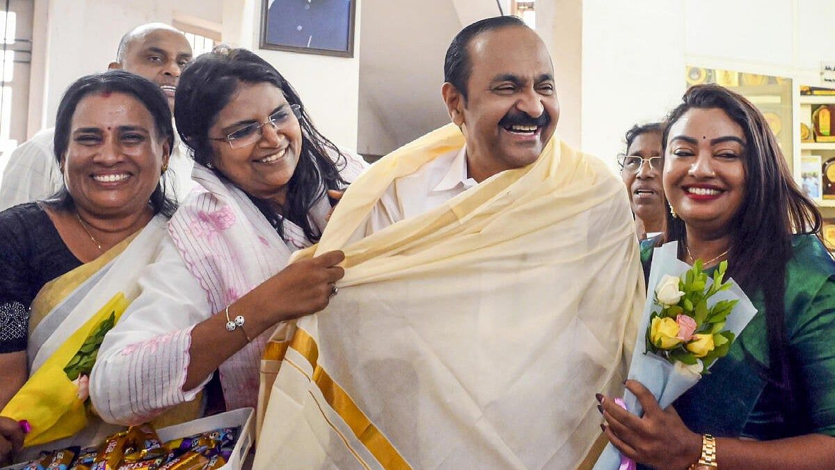 கேரளாவின் அடுத்த முதல்வர் வி.டி. சதீசன்! கடும் போட்டிக்கு மத்தியில் காங்கிரஸ் மேலிடம்  அறிவிப்பு