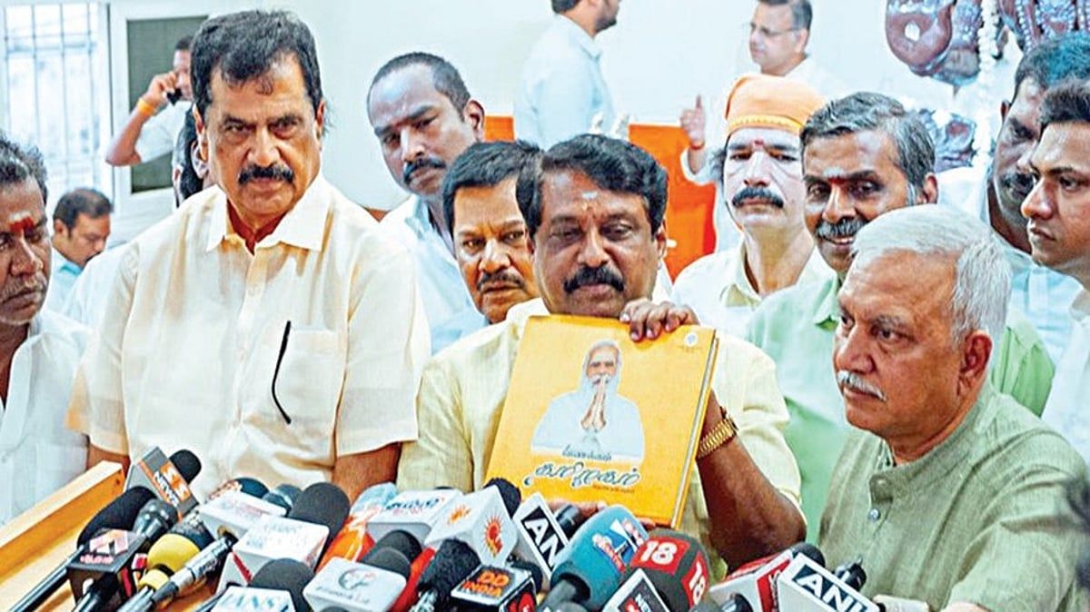 “அண்ணாமலைக்கு மோடியின் ஆசி கிடையாது; ஏமாறாதீங்க!” -  நயினார் நாகேந்திரன் எச்சரிக்கை!