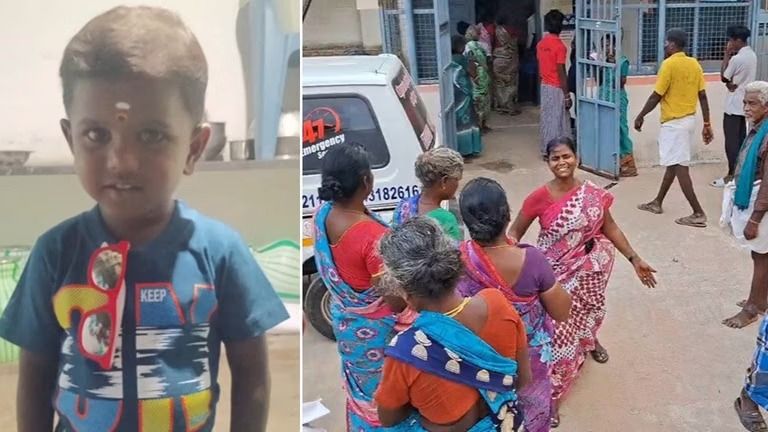 கரூரில் கார் கவருக்குள் சிக்கிய சோகம்: விளையாடிய சிறுவன் மூச்சுத்திணறி உயிரிழப்பு