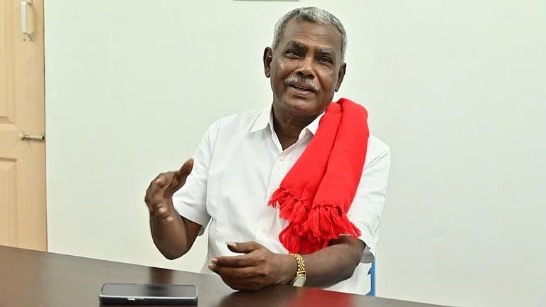 அண்ணாமலையின் புதிய முயற்சி வெறும் ‘மாரீச மான்’ வேடம்; பெயரை மாற்றி வியாபாரம் செய்யப் பார்க்கிறார்கள்: சி.பி.எம் தலைவர் பெ.சண்முகம் அதிரடி விமர்சனம்!