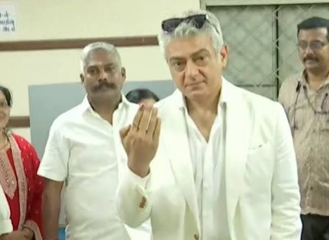 திருவான்மியூரில் முதல் வாக்காளராக நடிகர் அஜித்குமார் வருகை – பாதுகாப்பு மத்தியிலும் உற்சாகம்