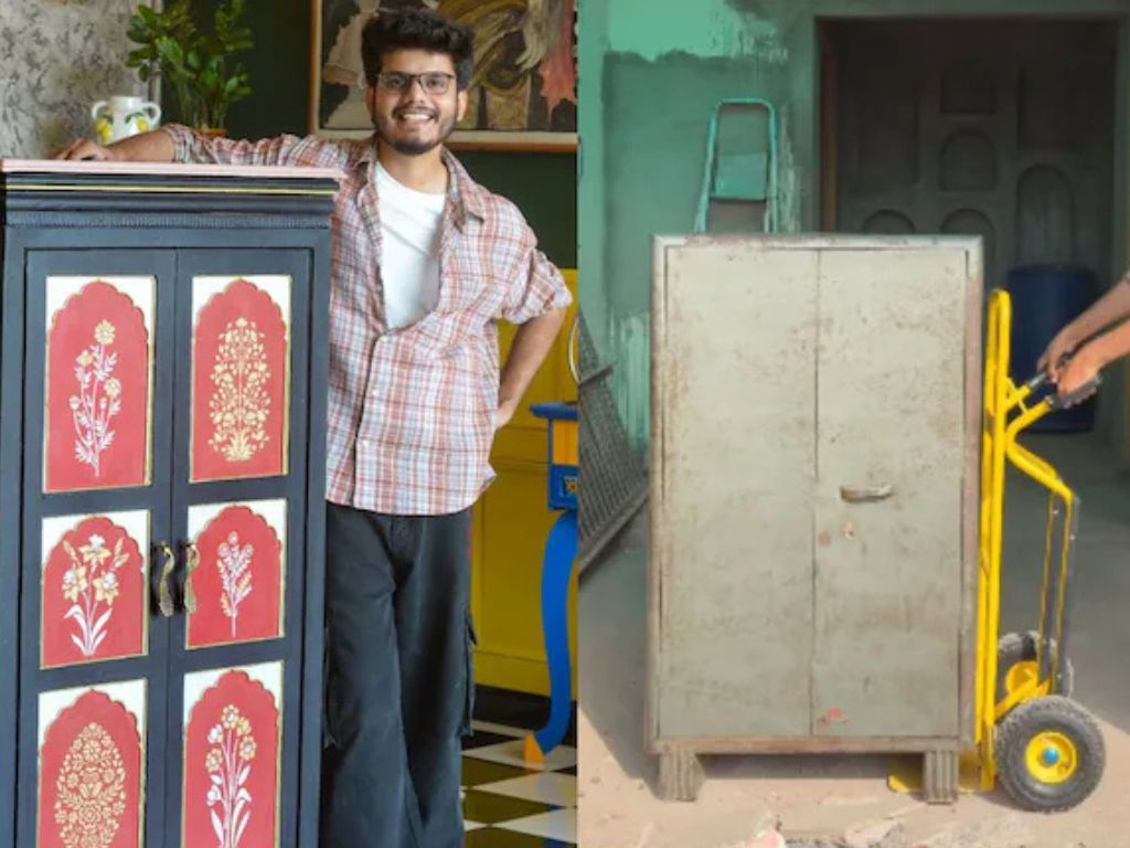 அப்பாவின் 40 ஆண்டு பழைய பீரோ... மகன் செய்த மேக்ஓவர் வைரல்!