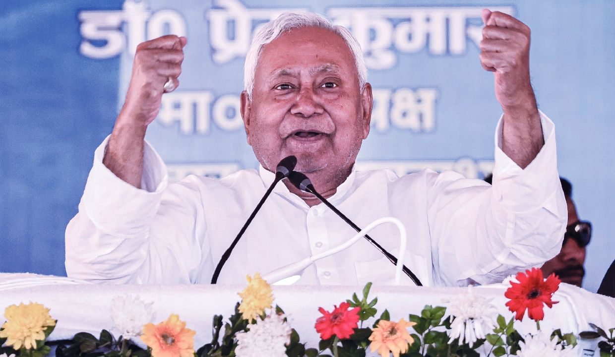 ஐந்தாவது முறையாக ஜேடியு தேசியத் தலைவராக நிதிஷ் குமார் ஒருமனதாகத் தேர்வு!