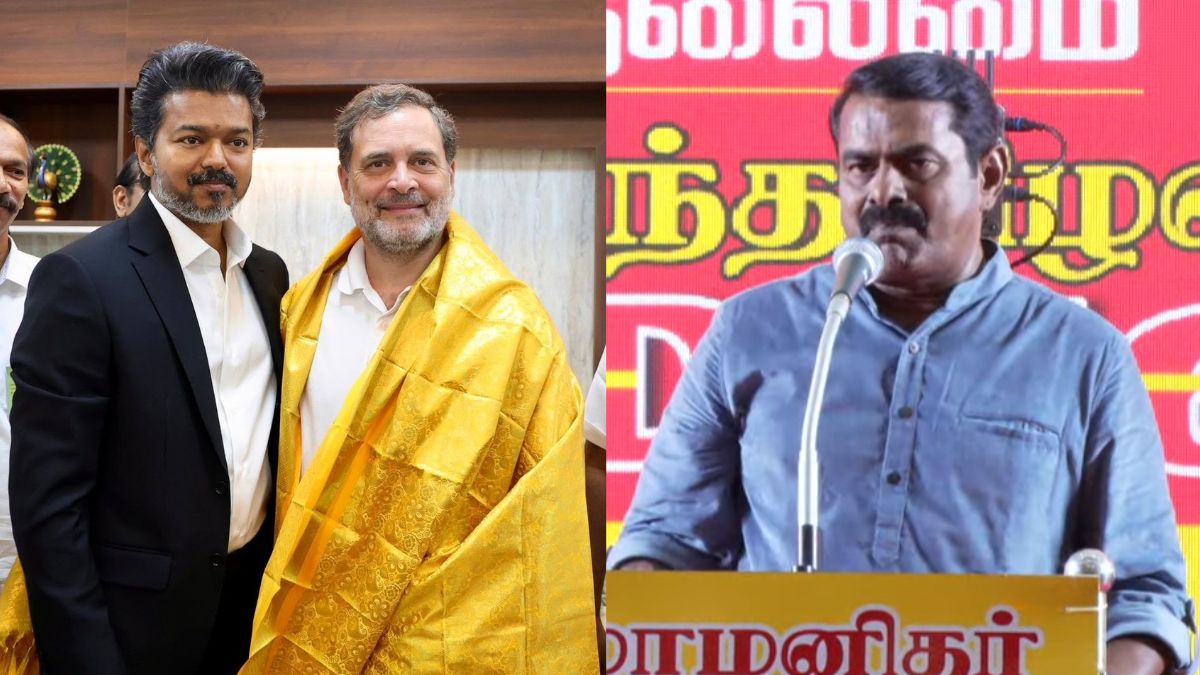 Seeman | வெட்கம், மானம் இருக்கா? .. காங்கிரஸை சாடிய சீமான்.. பதறிய அரங்கம்!