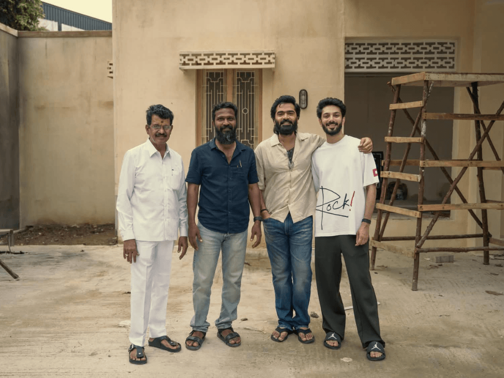 சர்ப்ரைஸ் விசிட்… அரசன் படப்பிடிப்பு தளத்தில் திடீர் வருகை தந்த அனிருத்!